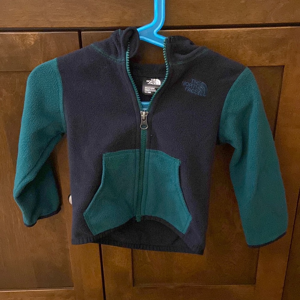 North Face fleece jacket 12-18 months